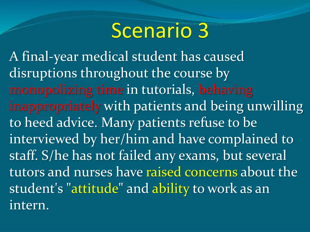 scenario 3