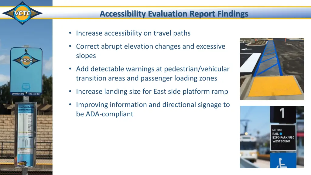 accessibility evaluation report findings