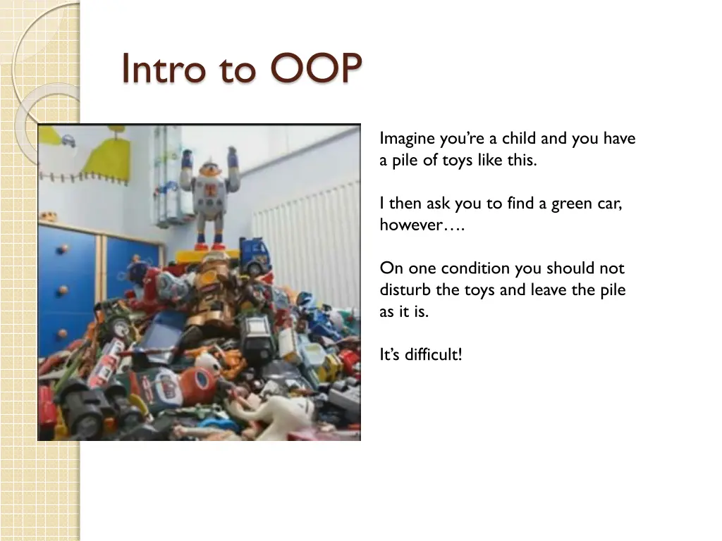 intro to oop