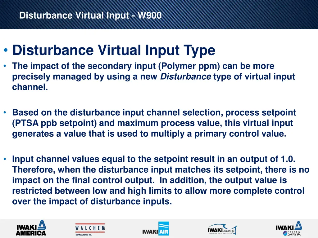 disturbance virtual input w900