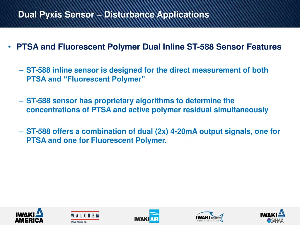 dual pyxis sensor disturbance applications 1