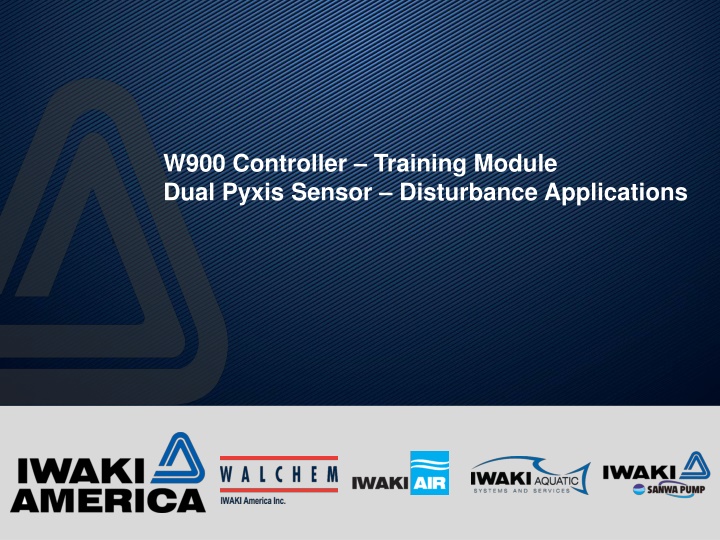 w900 controller training module dual pyxis sensor