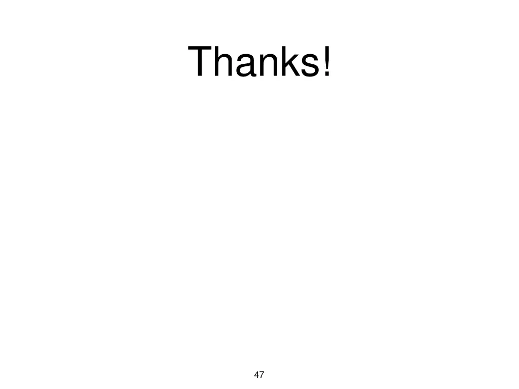 thanks