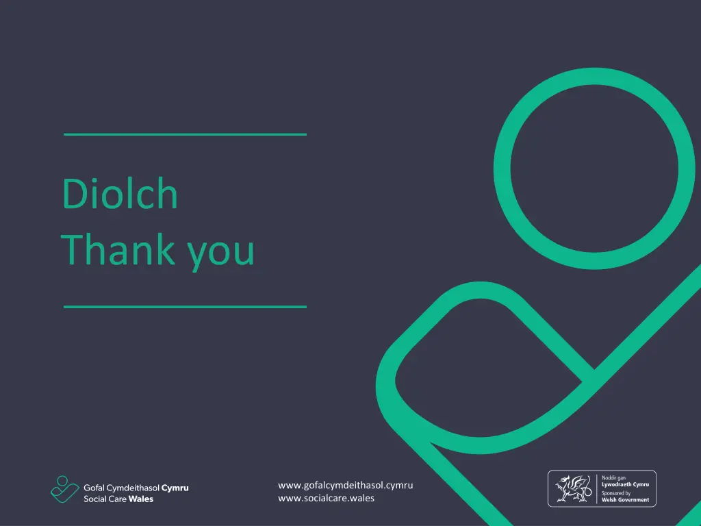 diolch thank you