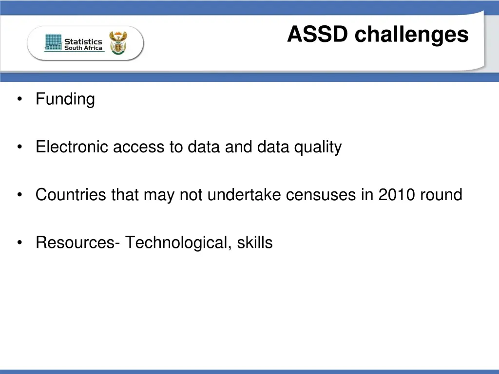 assd challenges
