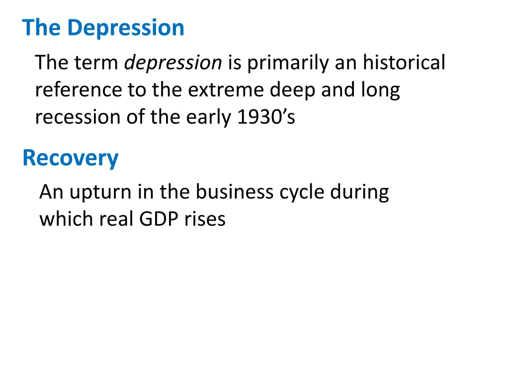 the depression the term depression is primarily