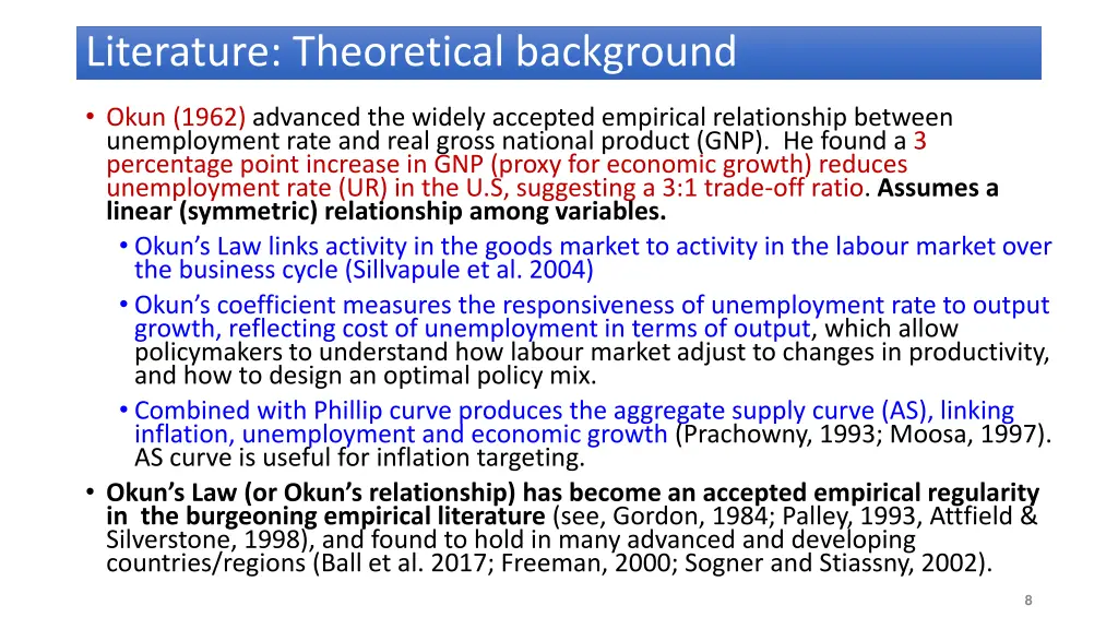 literature theoretical background