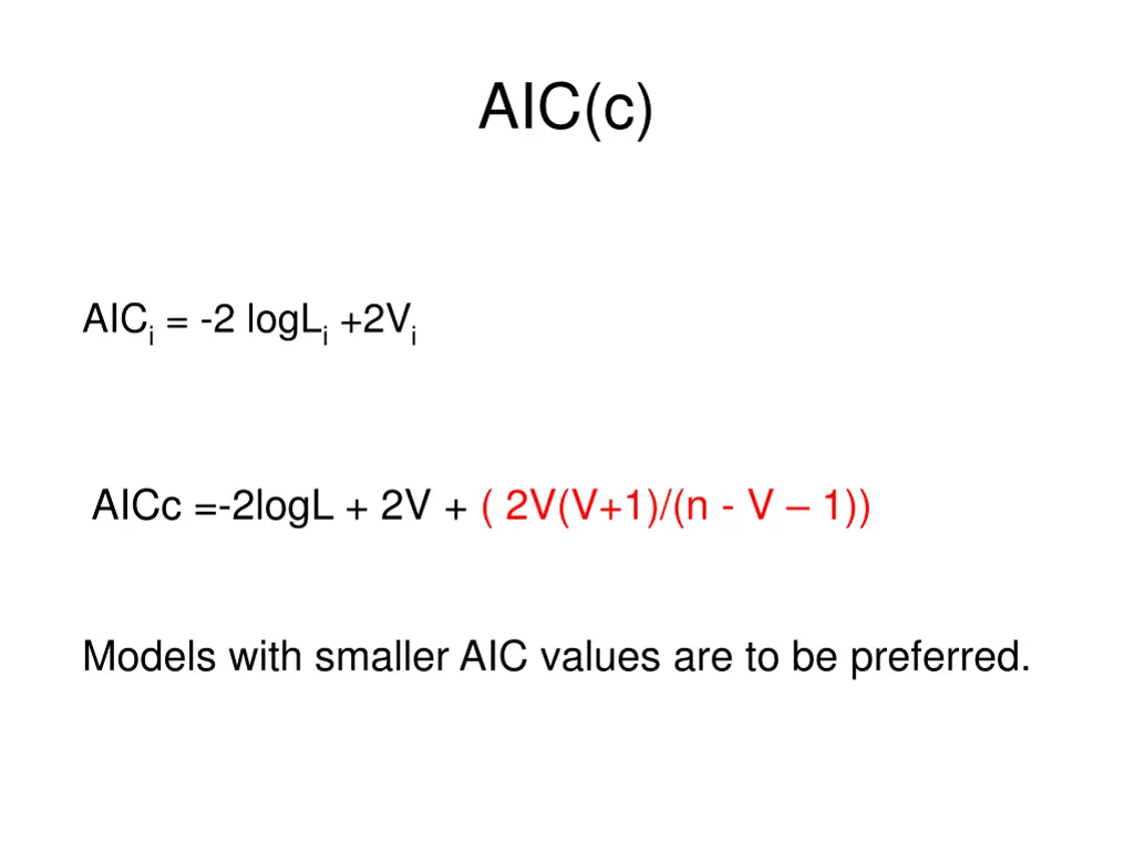 aic c