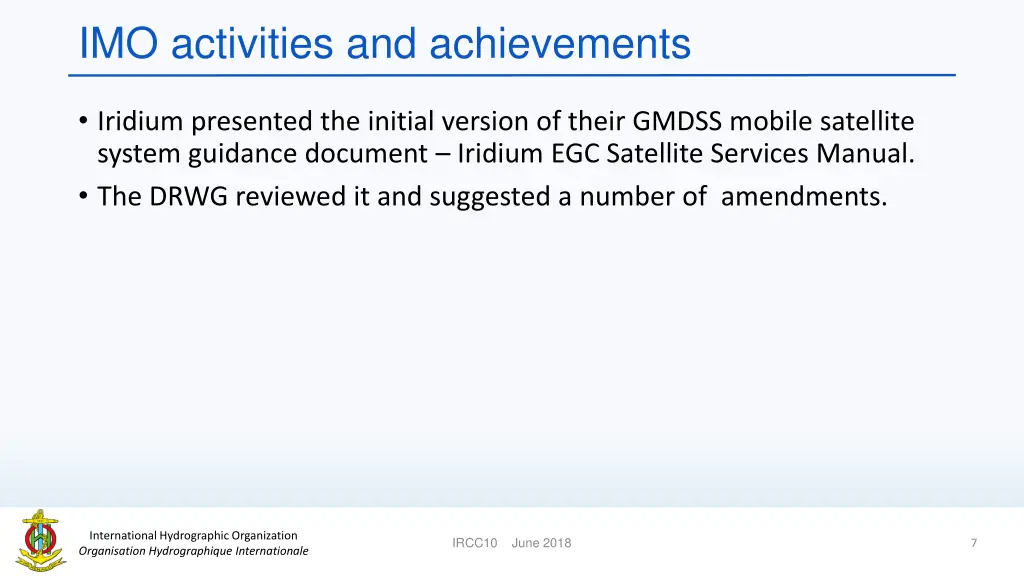 imo activities and achievements 3