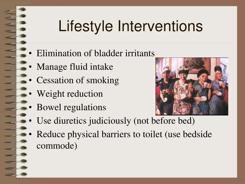 lifestyle interventions