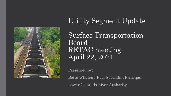utility segment update