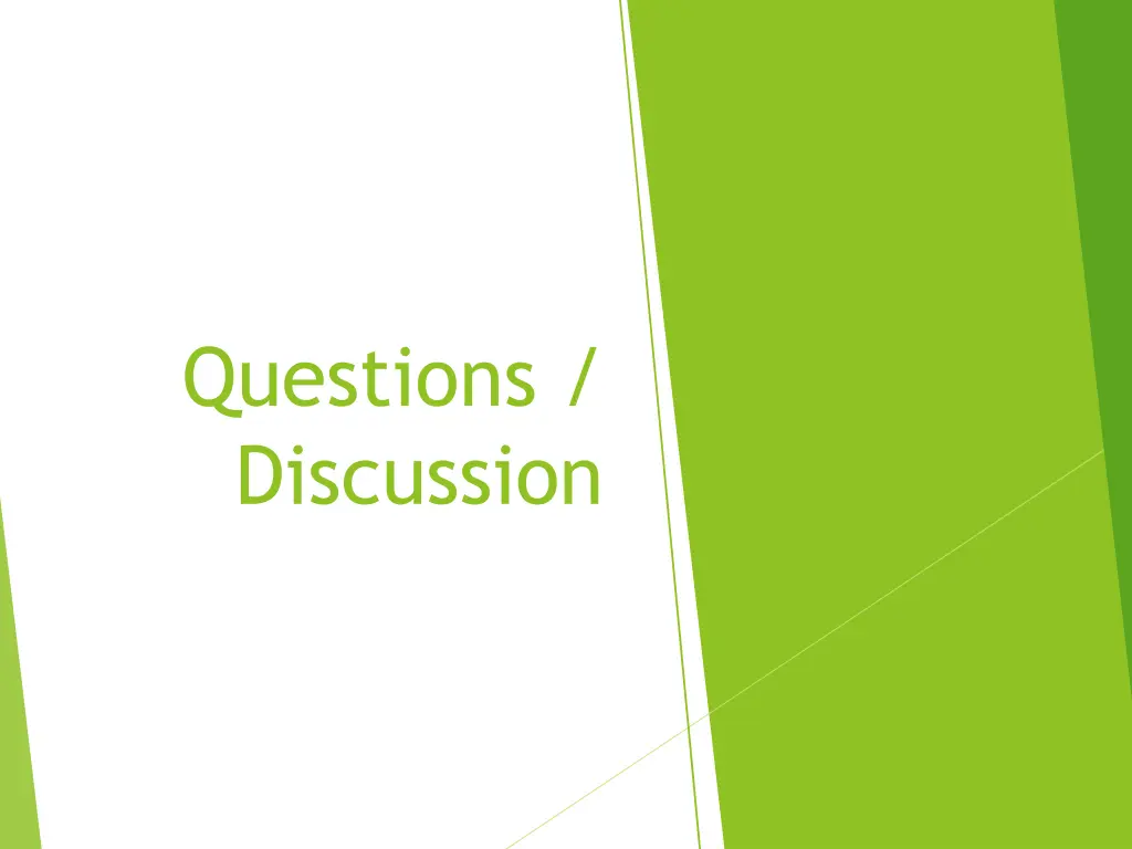 questions discussion
