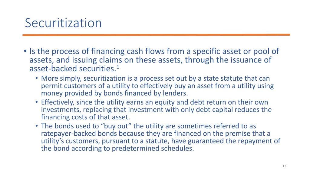 securitization 1