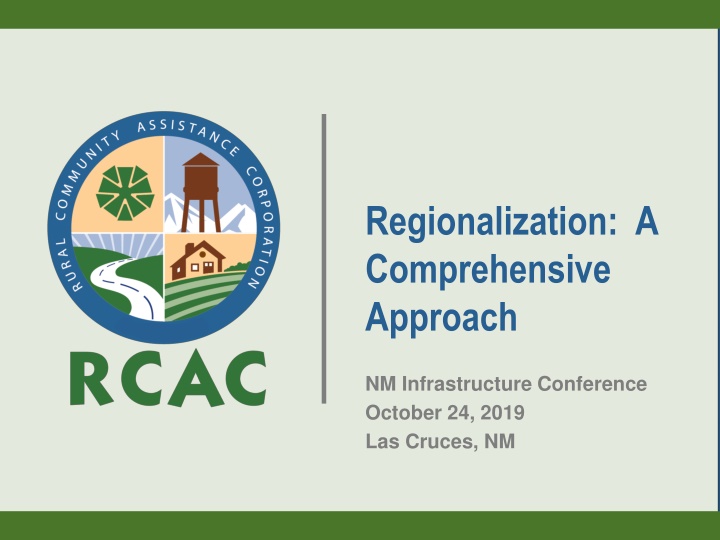 regionalization a comprehensive approach