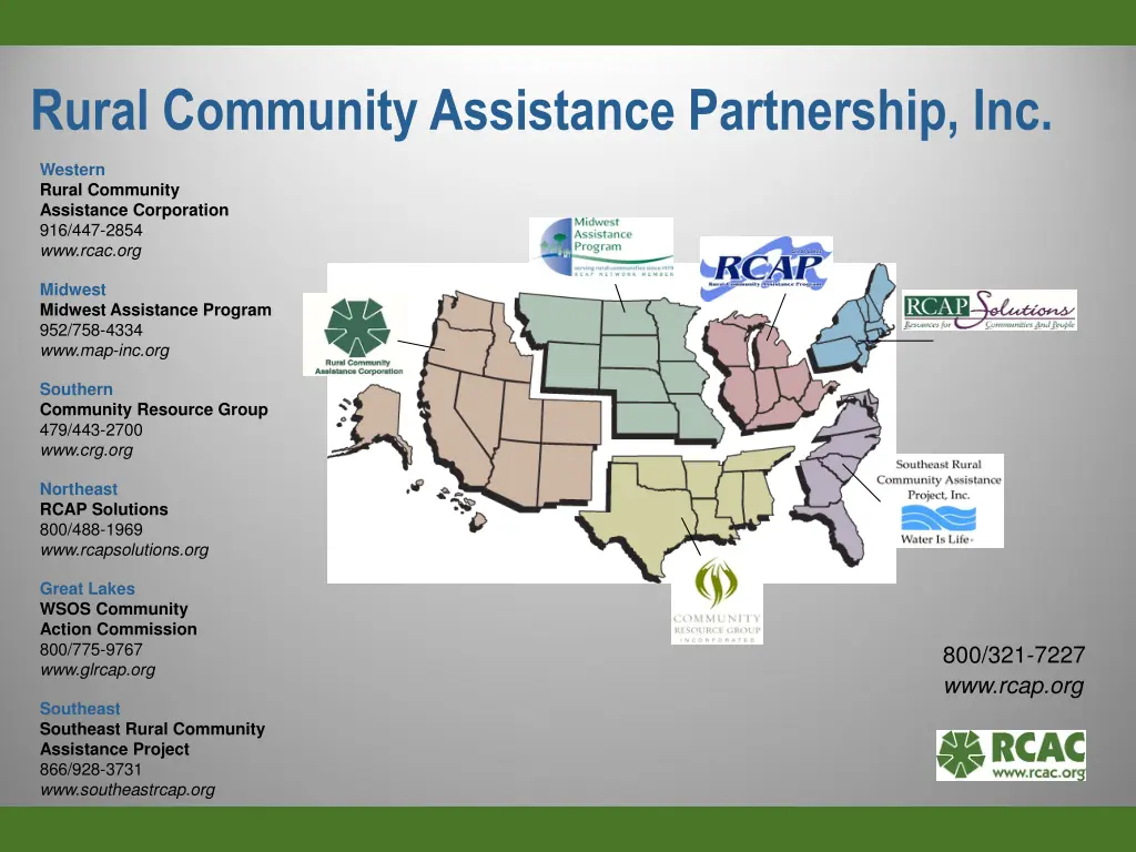 rural community assistance partnership inc