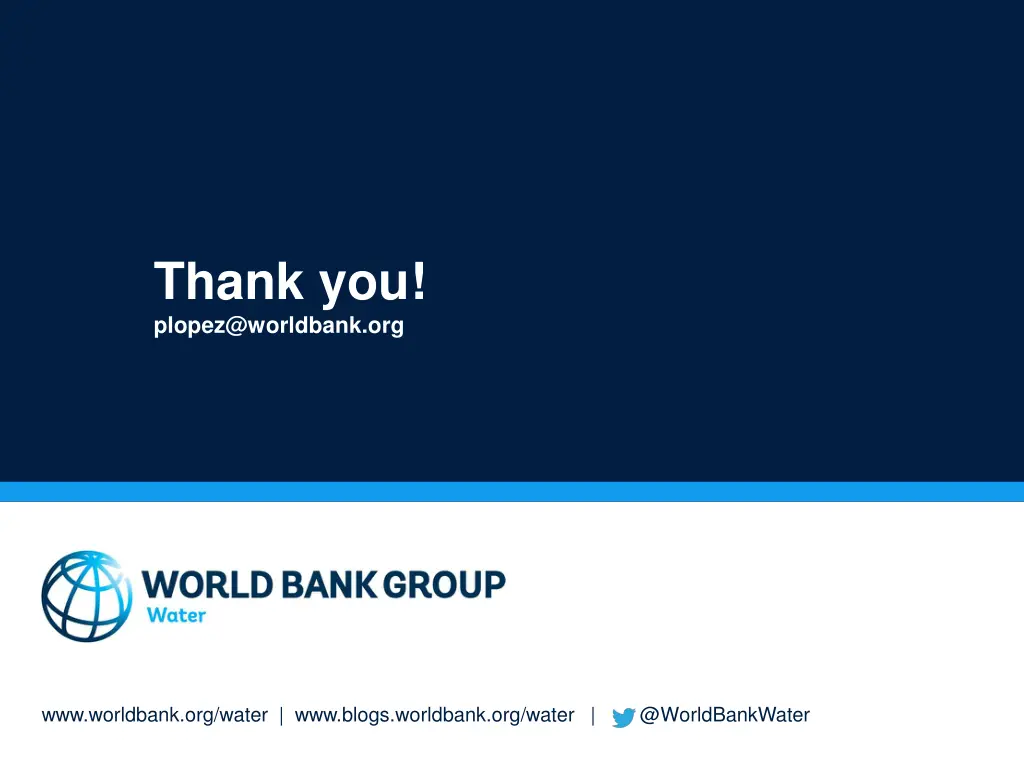 thank you plopez@worldbank org