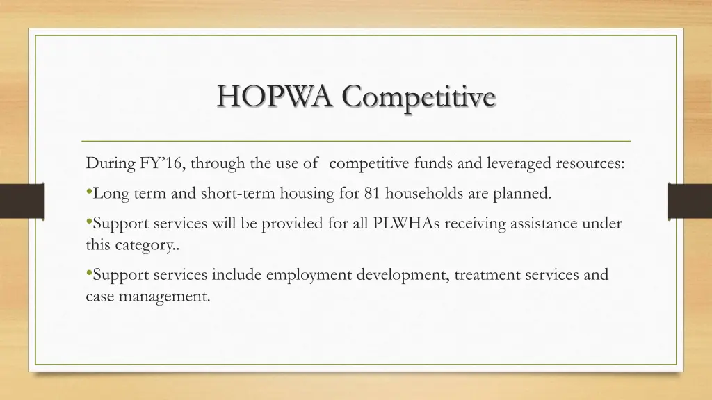 hopwa competitive