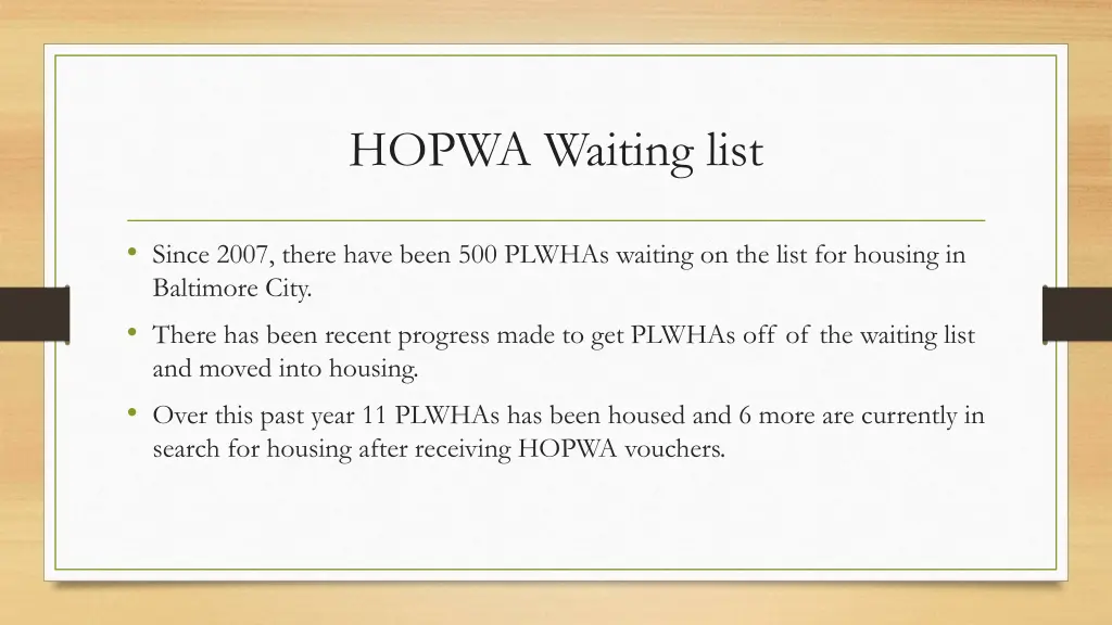 hopwa waiting list 1