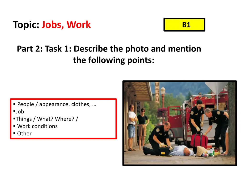 topic jobs work