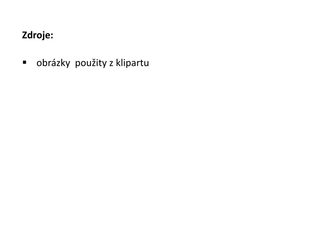 zdroje
