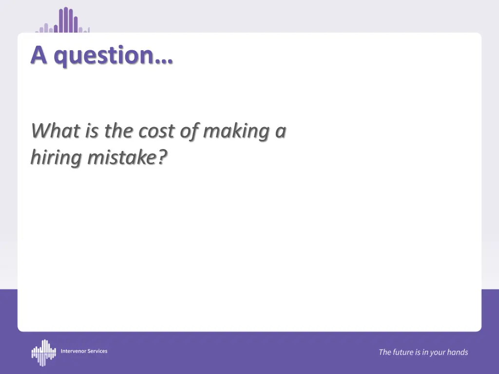 a question