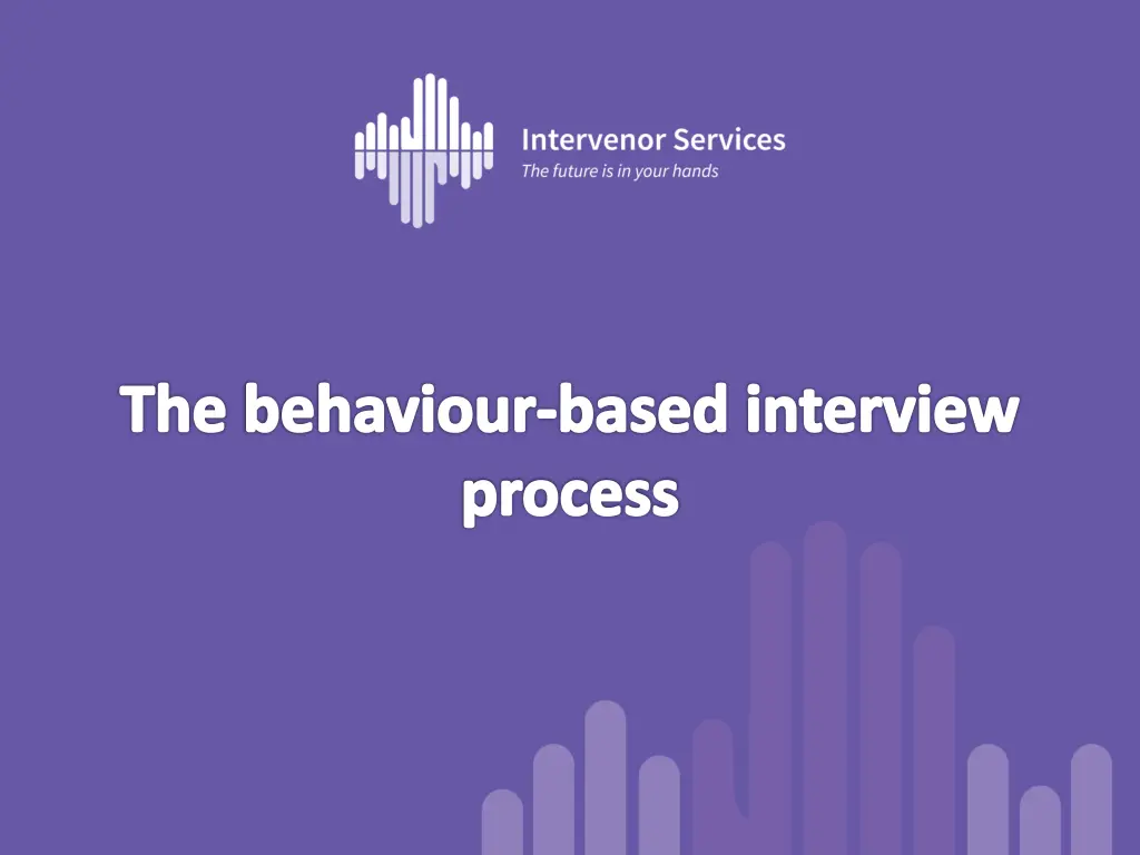 the behaviour based interview process