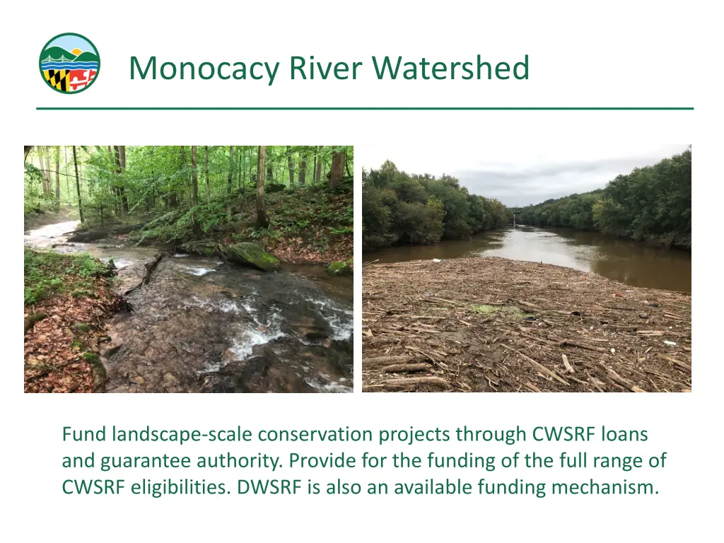 monocacy river watershed