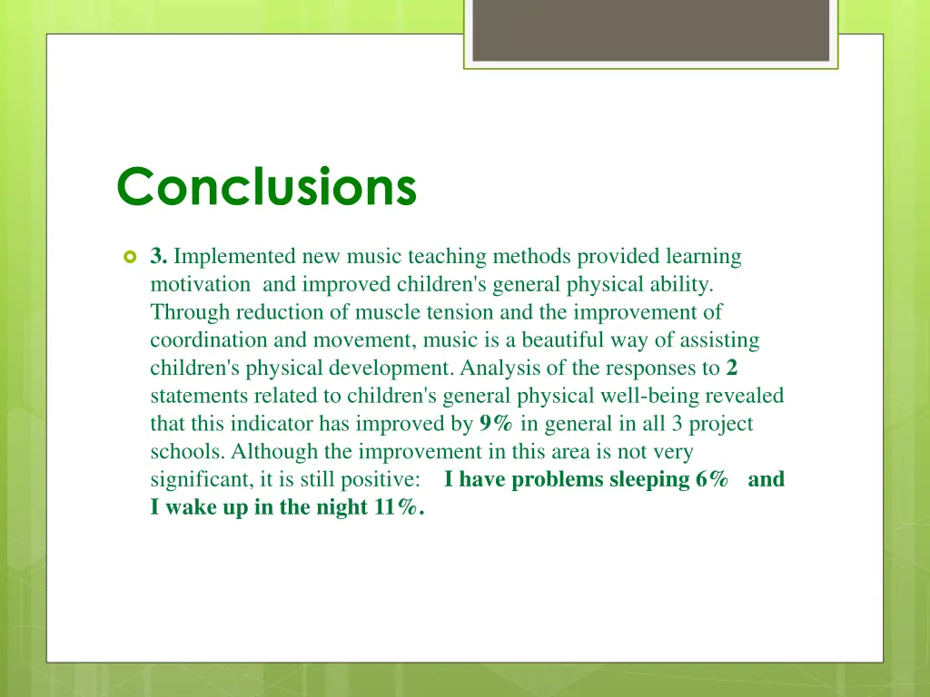 conclusions 2