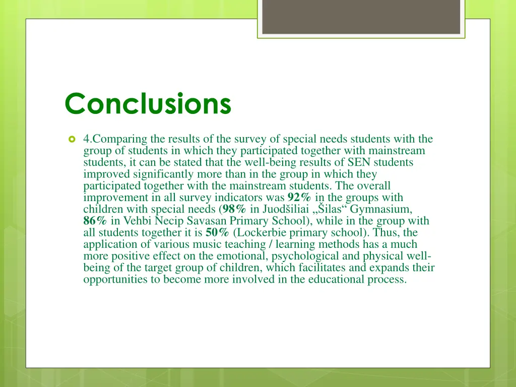 conclusions 3