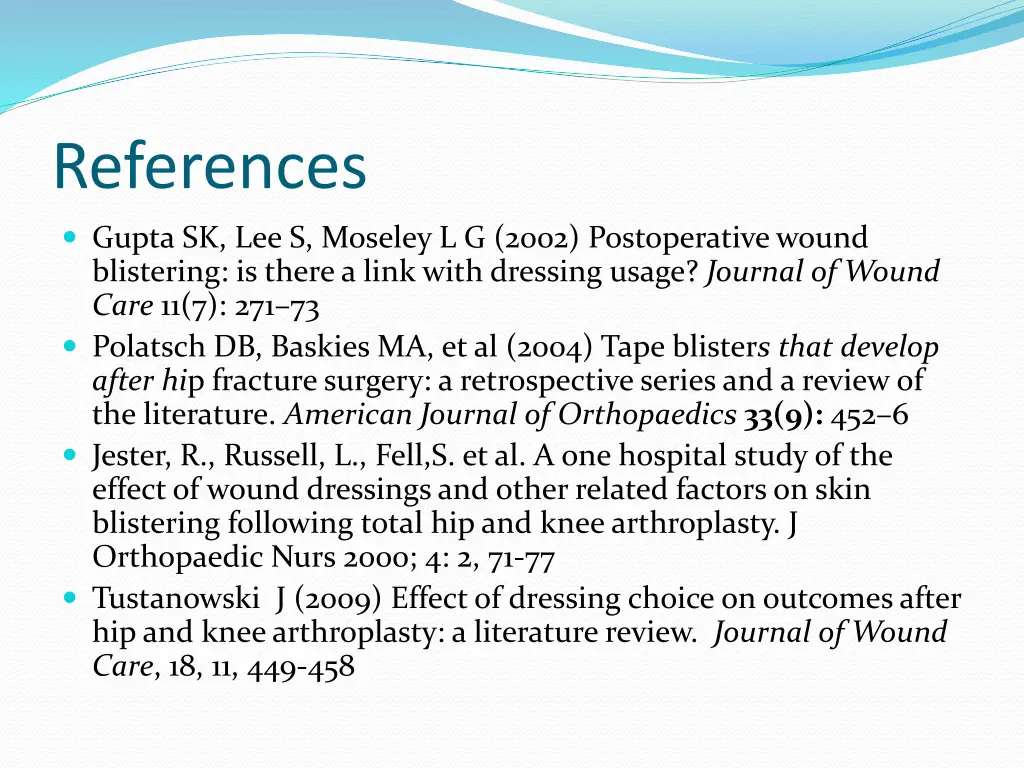 references