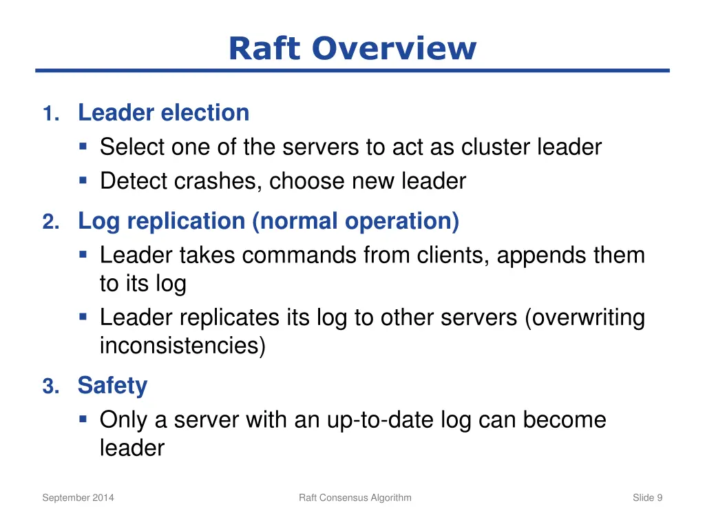 raft overview