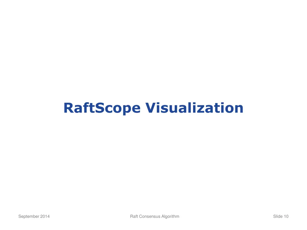raftscope visualization
