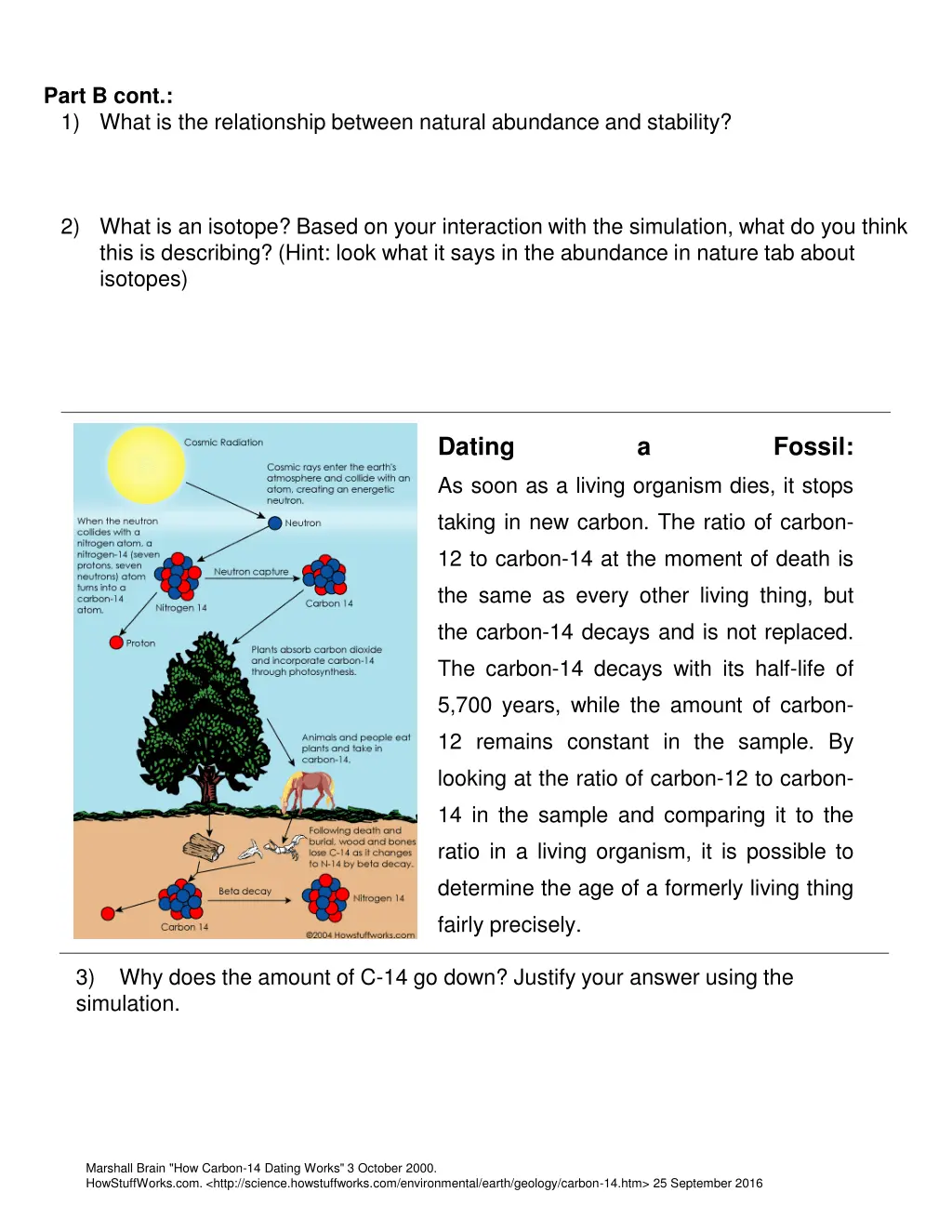part b cont 1 what is the relationship between