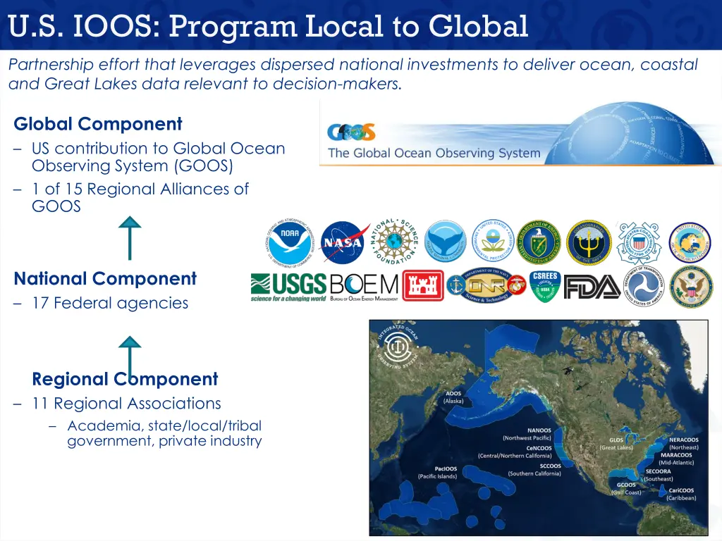 u s ioos program local to global