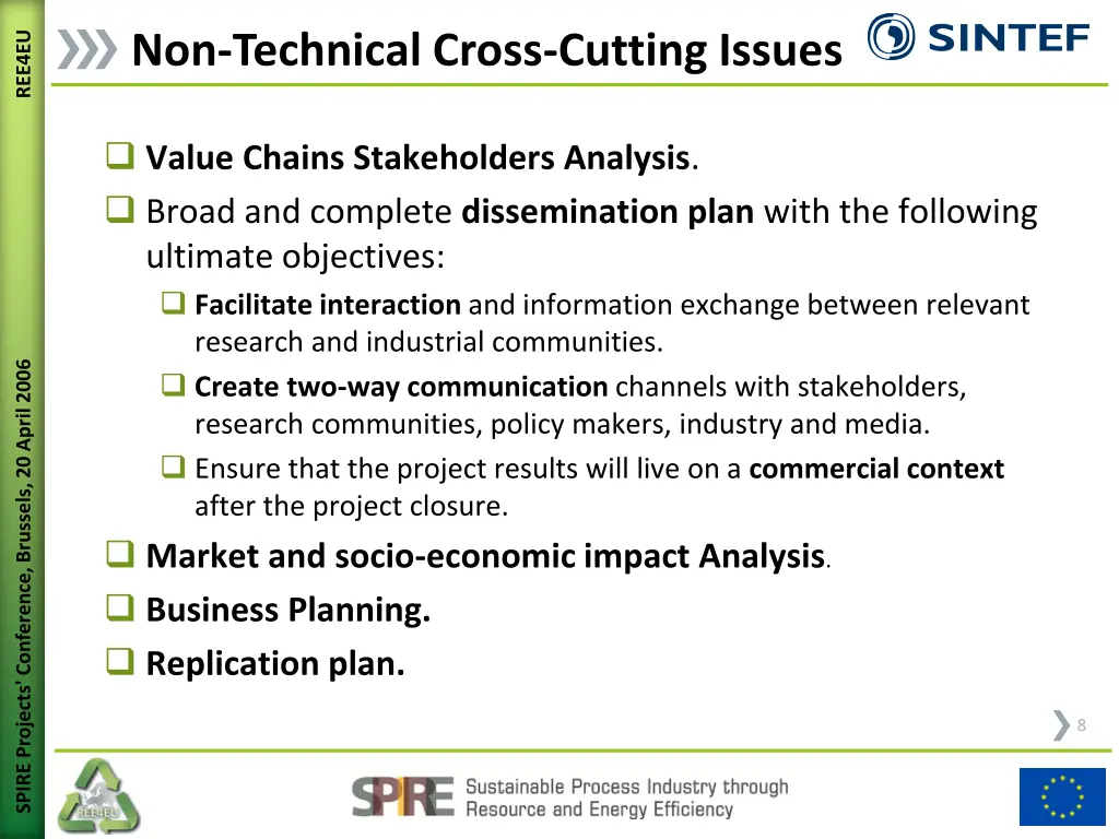 non technical cross cutting issues