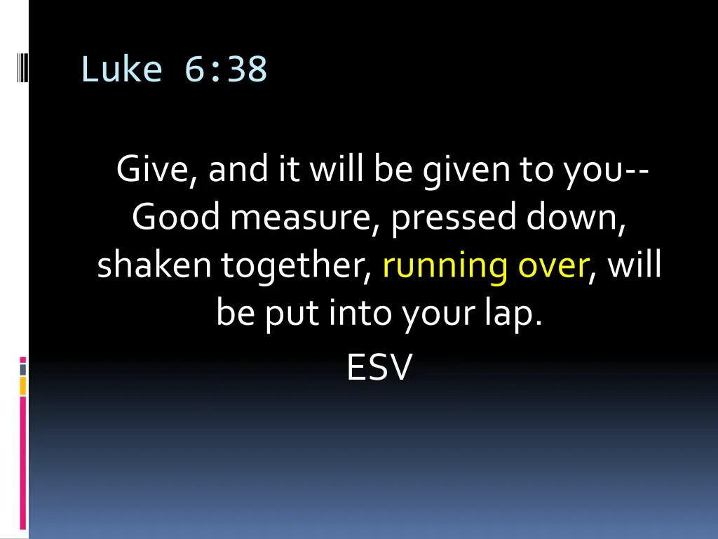 luke 6 38