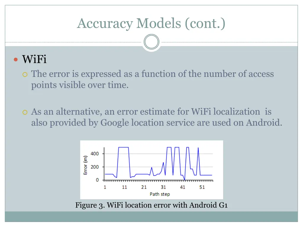 accuracy models cont 1
