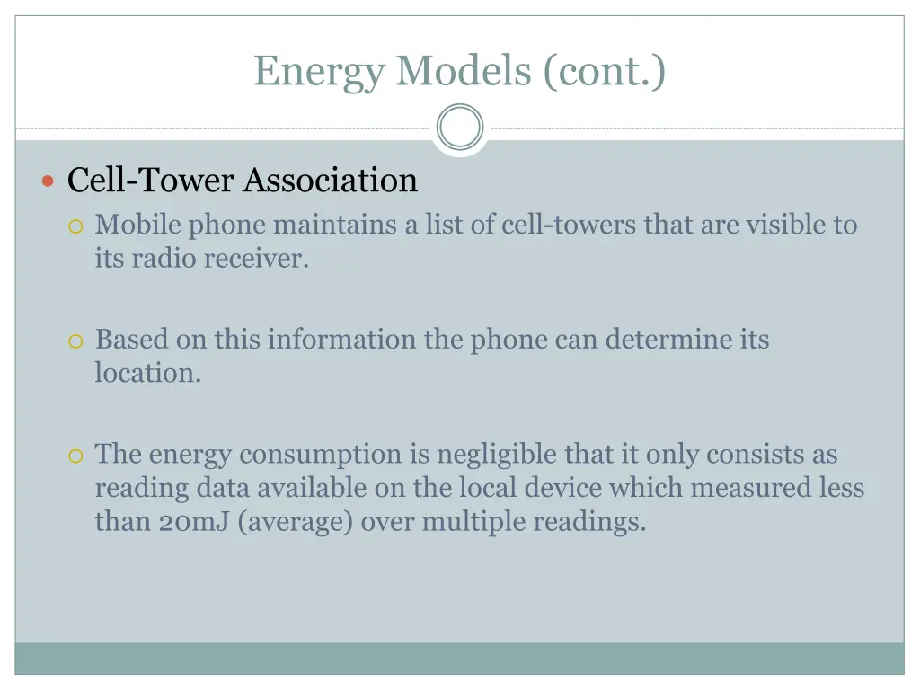 energy models cont 3
