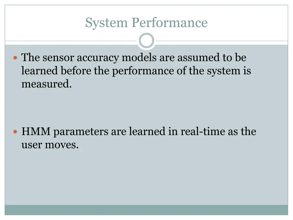 system performance