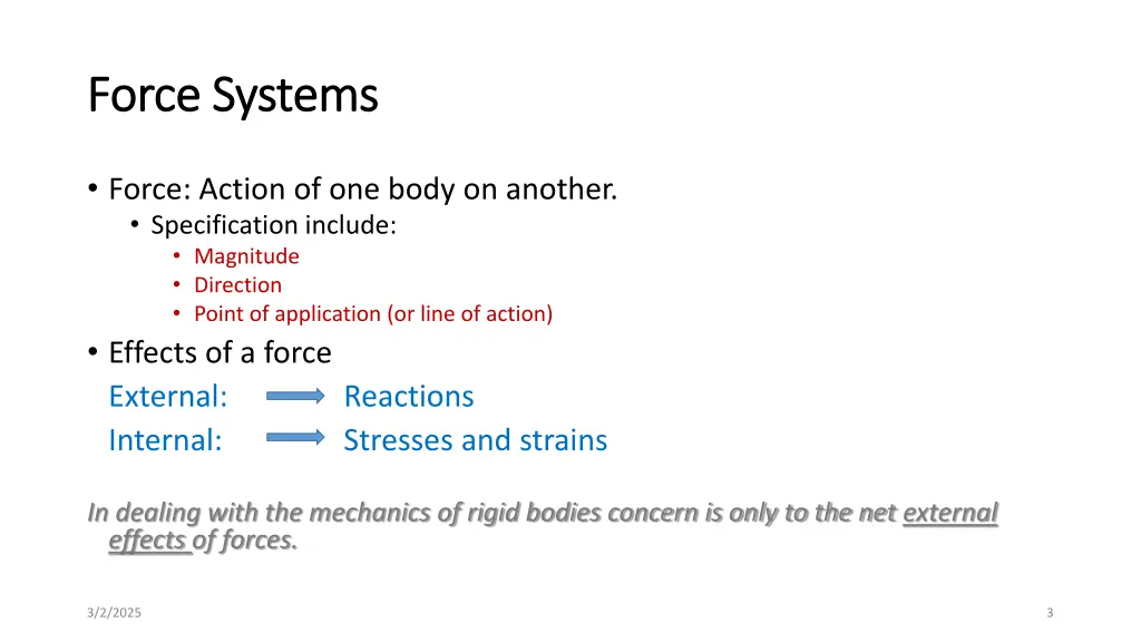 force systems force systems