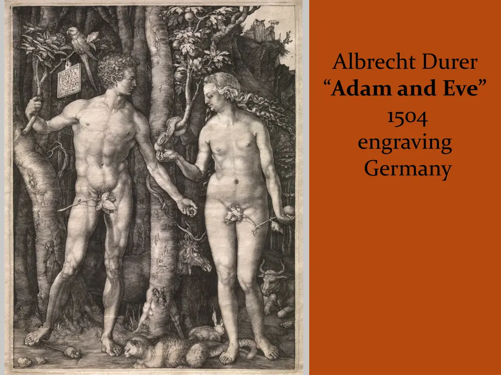albrecht durer adam and eve 1504 engraving germany