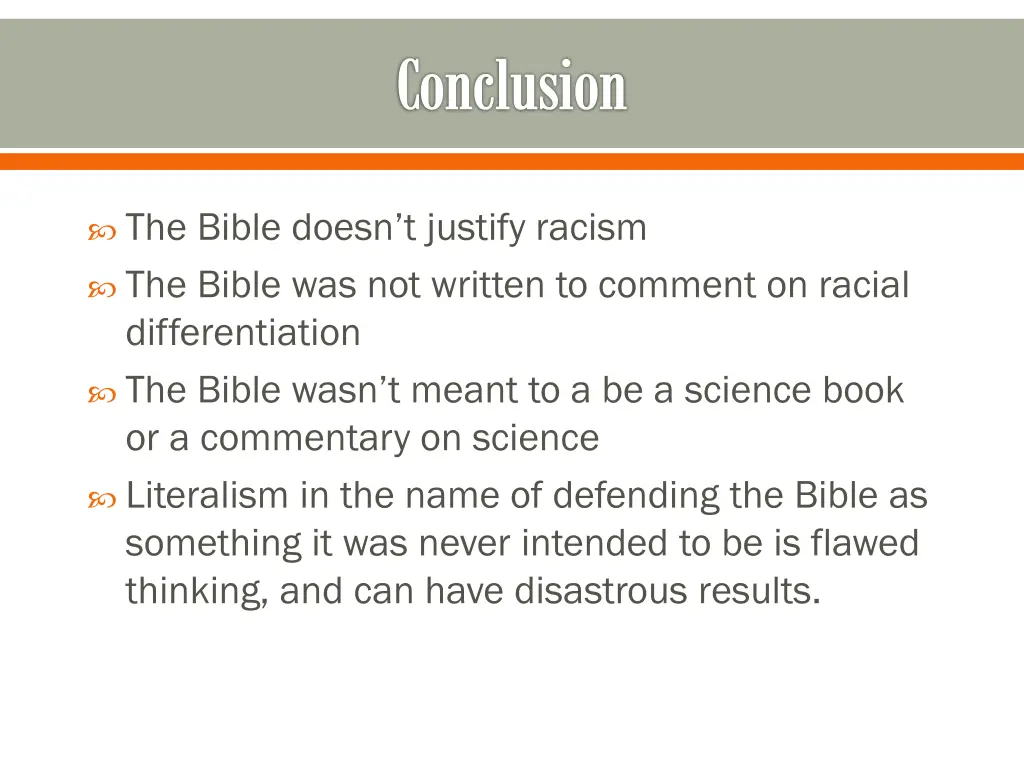 conclusion