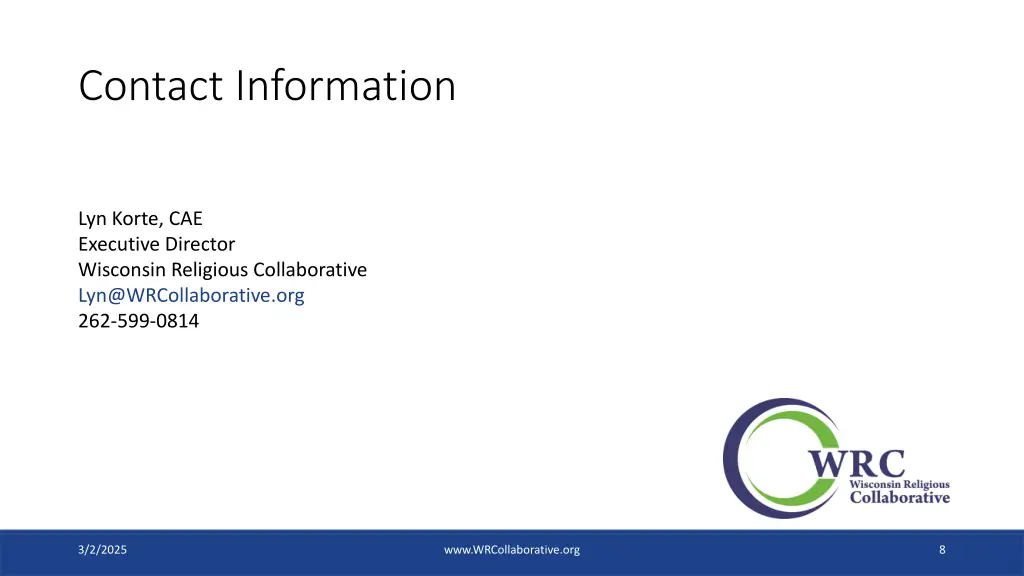 contact information