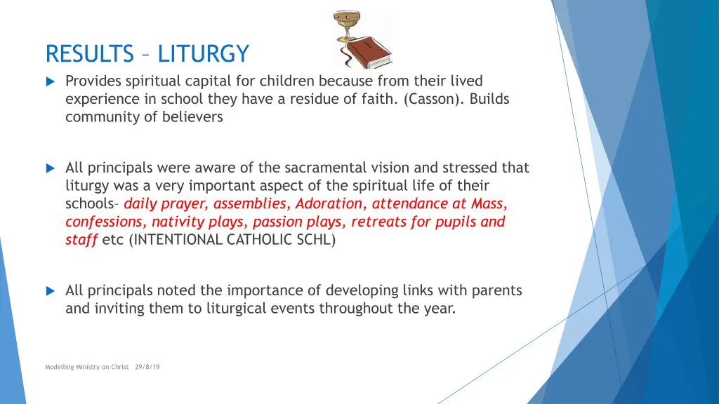 results liturgy provides spiritual capital