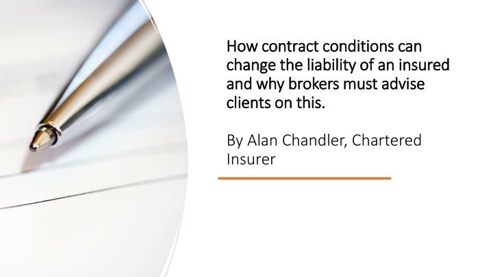 how contract conditions can how contract