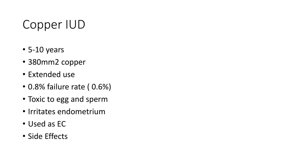 copper iud
