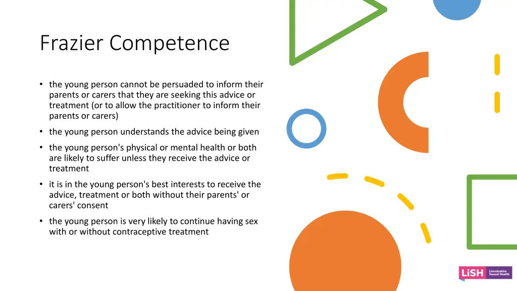 frazier competence