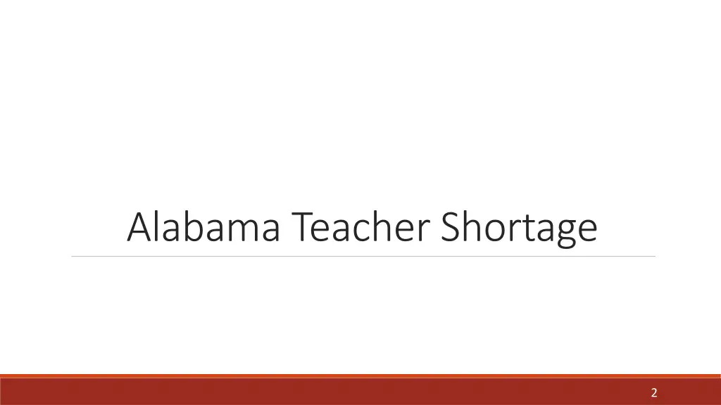 alabama teacher shortage