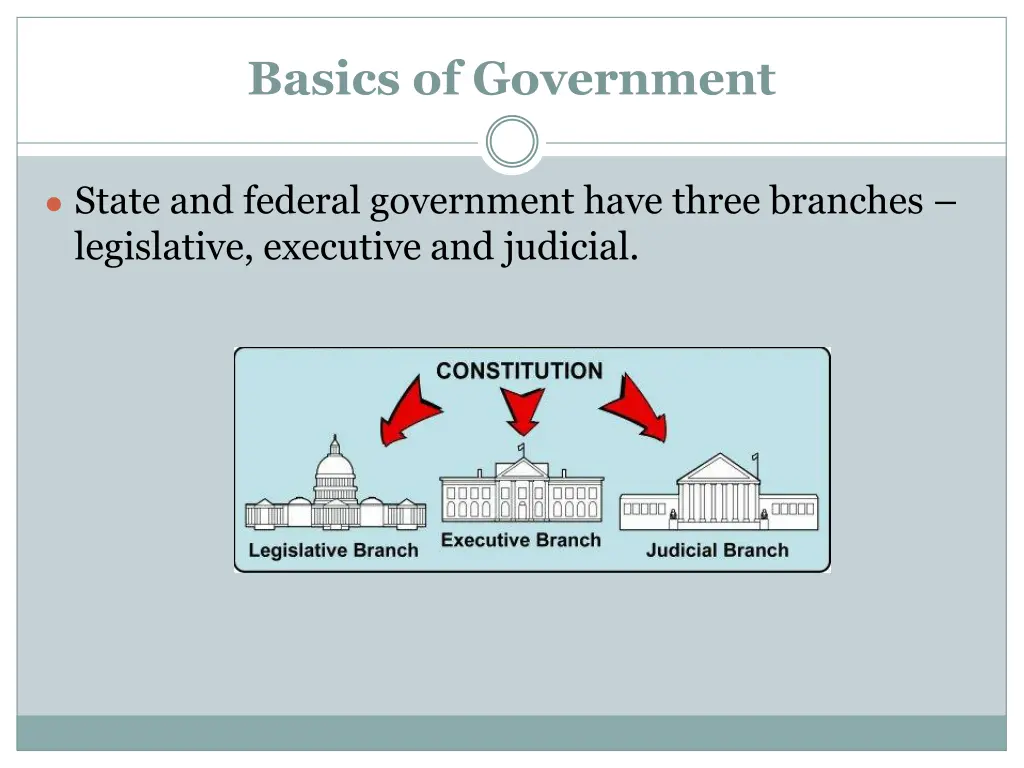 basics of government