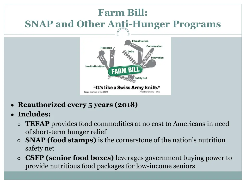 farm bill